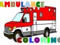 Oyunu Ambulance Trucks Coloring Pages