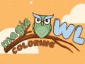 Oyunu Magic Owl Coloring