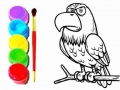 Oyunu Eagle Coloring Book
