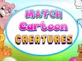 Oyunu Match Cartoon Creatures