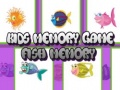 Oyunu Kids Memory Game Fish Memory
