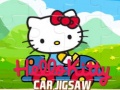 Oyunu Hello Kitty Car Jigsaw