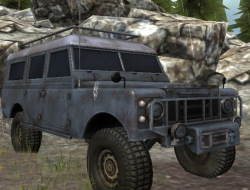 Offroad Jeep 4х4 Tepe Tırmanışı 