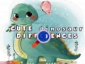 Oyunu Cute Dinosaur Differences