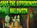 Oyunu Spot the differences halloween
