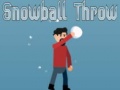 Oyunu Snowball Throw
