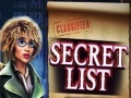 Oyunu Secret List