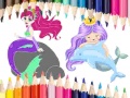 Oyunu Mermaid Coloring Book