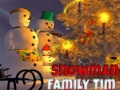 Oyunu Snowman Family Time