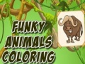 Oyunu Funky Animals Coloring