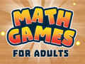 Oyunu Math Games for Adults