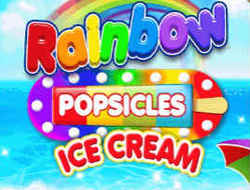 Gökkuşağı Dondurma ve Popsicles 