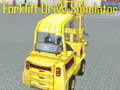 Oyunu Forklift Drive Simulator