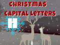 Oyunu Christmas Capital Letters