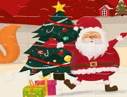 Santa Merry Xmas Yapboz 