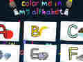Oyunu Color Me In My Alphabet
