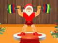 Oyunu Santa Weightlifter
