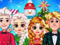 Oyunu Frozen Princess Christmas Celebration