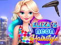 Oyunu Eliza's Neon Hairstyle