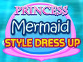 Oyunu Princess Mermaid Style Dress Up