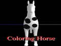 Oyunu Coloring horse