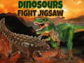Oyunu Dinosaurs Fight Jigsaw