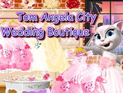Talking Tom Angela City Düğün Butiği 