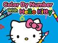 Oyunu Color By Number With Hello Kitty