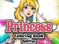 Oyunu Princess Coloring Book Glitter