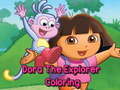 Oyunu Dora The Explorer Coloring