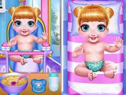 İkizler Güzel Banyo Zamanı 