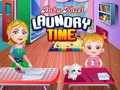Oyunu Baby Hazel Laundry Time