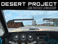 Oyunu Desert Project Car Physics Simulator