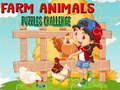 Oyunu Farm Animals Puzzles Challenge