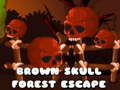 Oyunu Brown Skull Forest Escape