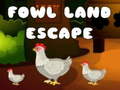 Oyunu Fowl Land Escape