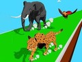 Oyunu Animal Transform Race 3D