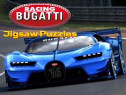 Yarış Bugatti Yapboz 