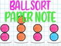 Oyunu Ball Sort Paper Note