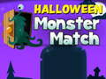 Oyunu Halloween Monster Match