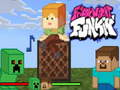 Oyunu Friday Night Funkin Minecraft Steve vs Creeper