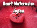 Oyunu Heart Watermelon Jigsaw
