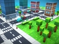 Oyunu Pixel City Runner 3D