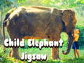 Oyunu Child Elephant Jigsaw