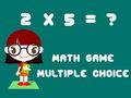 Oyunu Math Game Multiple Choice