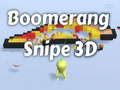 Oyunu Boomerang Snipe 3D