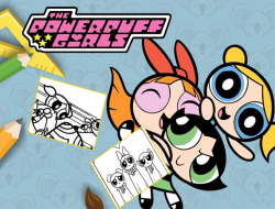 Powerpuff Girls Boyama Kitabı 