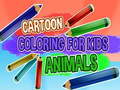 Oyunu Cartoon Coloring Book for Kids Animals