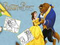 Oyunu Beauty & the Beast Coloring Book
