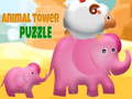 Oyunu Animal Tower Puzzle